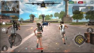time killing Game free fire battlegrounds