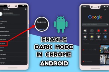 dark mode in Chrome