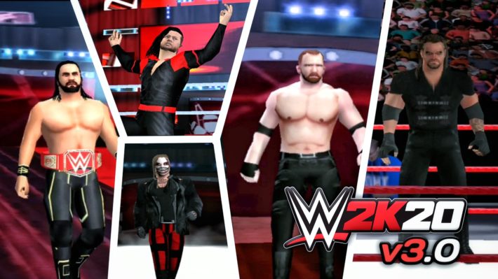 WWE 2K20 PSP mod